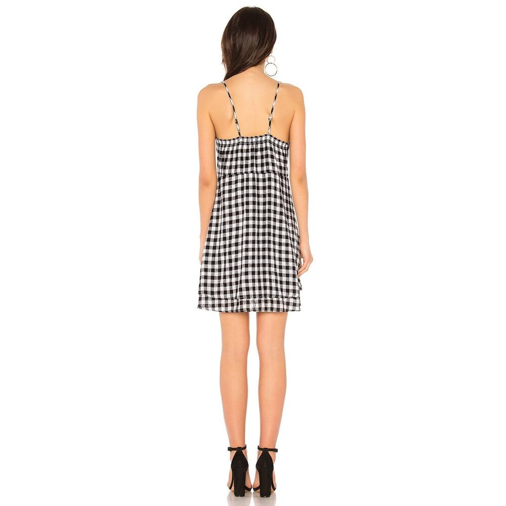 Rails August Tie Front Linen Blend Mini Dress - S… - image 3